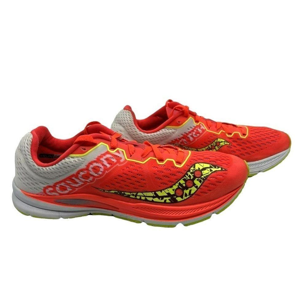 Saucony Fastwitch 8 Running Shoes‎ Women 10 Orange Good Racing Athletic S19032-1